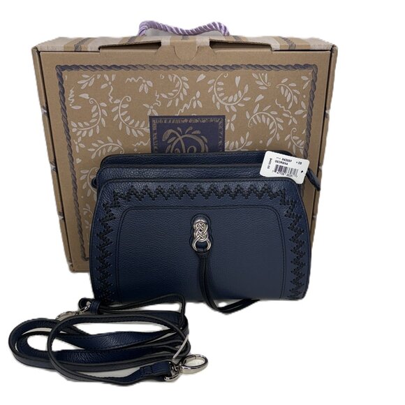 New Brighton Georgina French Blue Purse-H4305F - Picture 1 of 3